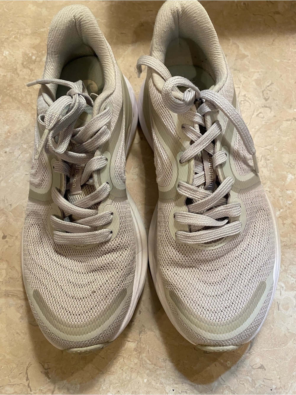 lululemon athletica Sneakers in Light Gray and Pale Green